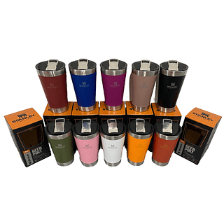 Copo Térmico c/Tampa Preto 493ml