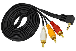 Cabo áudio e video