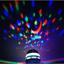 LAMPADA GIRATORIA DESENHO ESTRELA