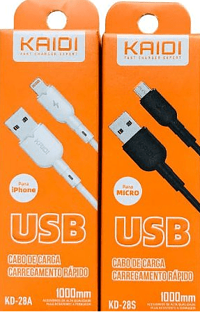 Cabo USB kaid V8
