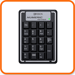 TECLADO NUMERO HREBOS