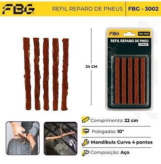 Kit Macarrão 5 Unidades Reparo Pneu Carro/Moto